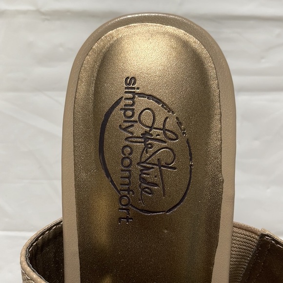 Life stride women’s open toed shoe size 8 - Picture 3 of 9